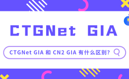 电信 CTGNet GIA 是什么？和 CN2 GIA 有什么区别？