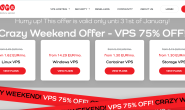time4vps|立陶宛vps|为我们的客户提供特别疯狂的周末优惠VPS75%折扣
